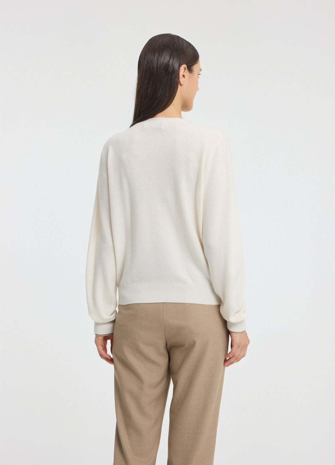 Cashmere Layering V-Neck Cardigan