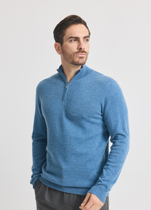 Men's Kensington Summer Quarter Zip (Merino Blend)