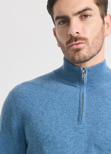 Men's Kensington Summer Quarter Zip (Merino Blend)