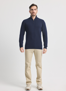 Men's Kensington Summer Quarter Zip (Merino Blend)