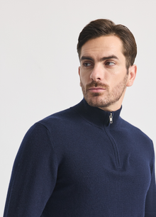 Men's Kensington Summer Quarter Zip (Merino Blend)