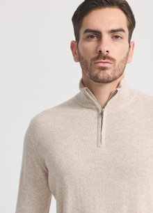 Men's Kensington Summer Quarter Zip (Merino Blend)