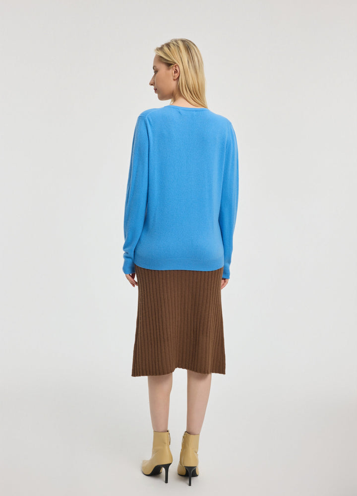 Cashmere V-Neck Top