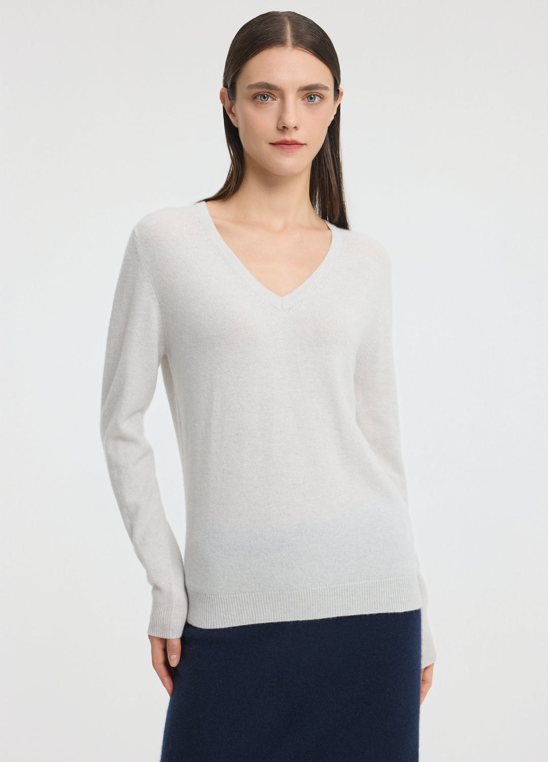 Cashmere V-Neck Top