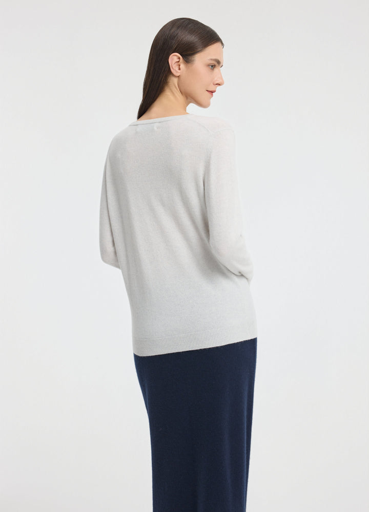 Cashmere V-Neck Top