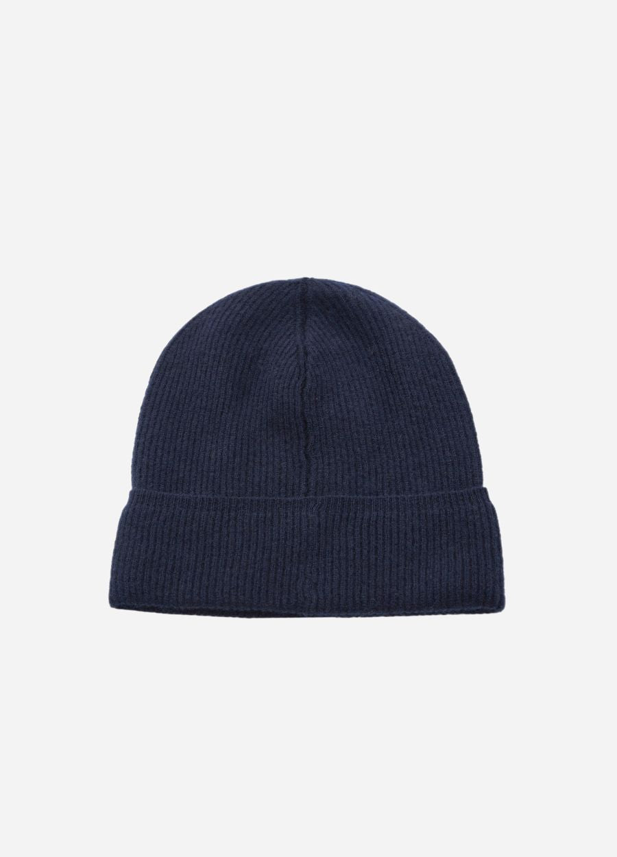 Cashmere Essential Rib Beanie