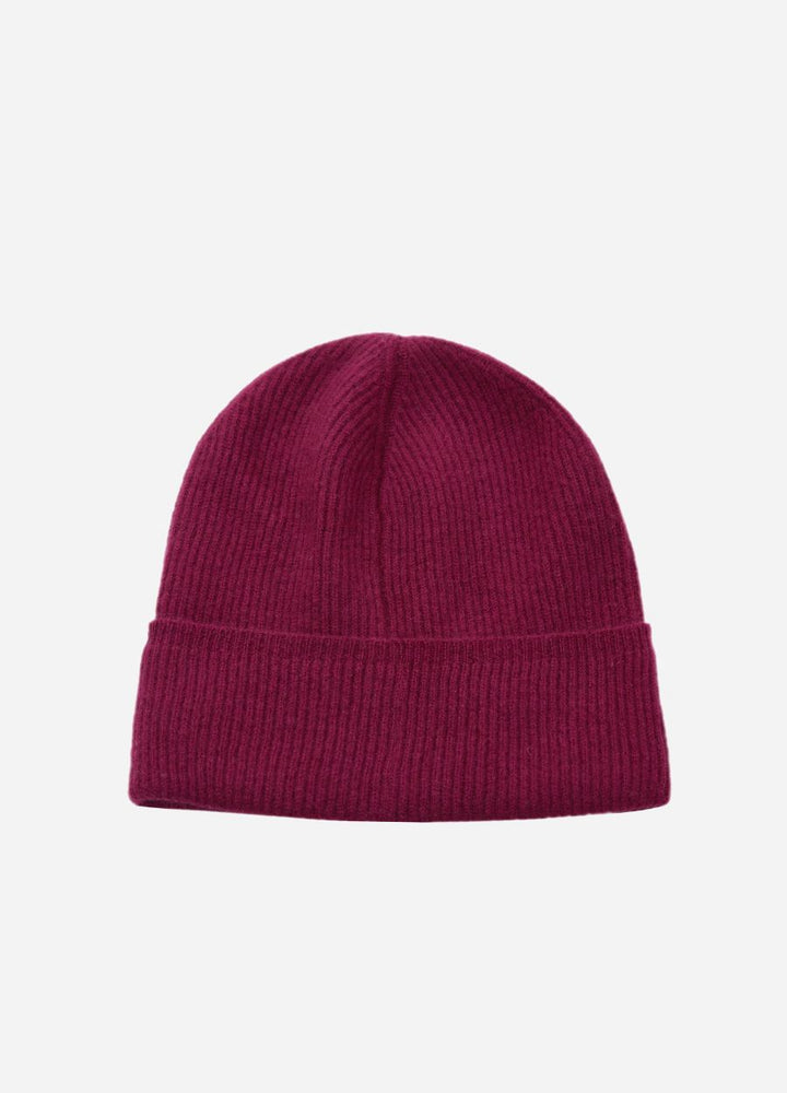 Cashmere Essential Rib Beanie