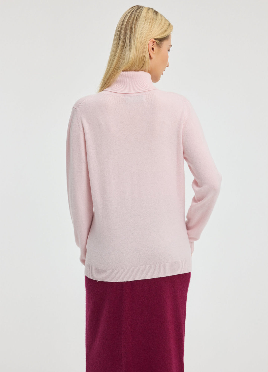 Cashmere Roll-Neck Top