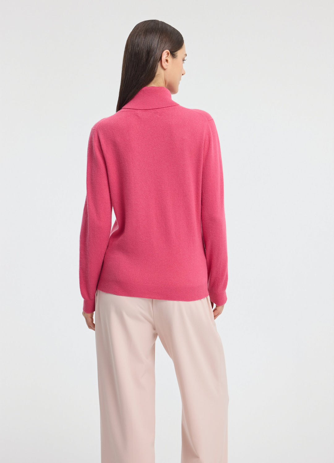 Cashmere Roll-Neck Top