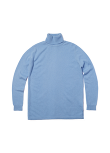 Cashmere Polo-Neck Top