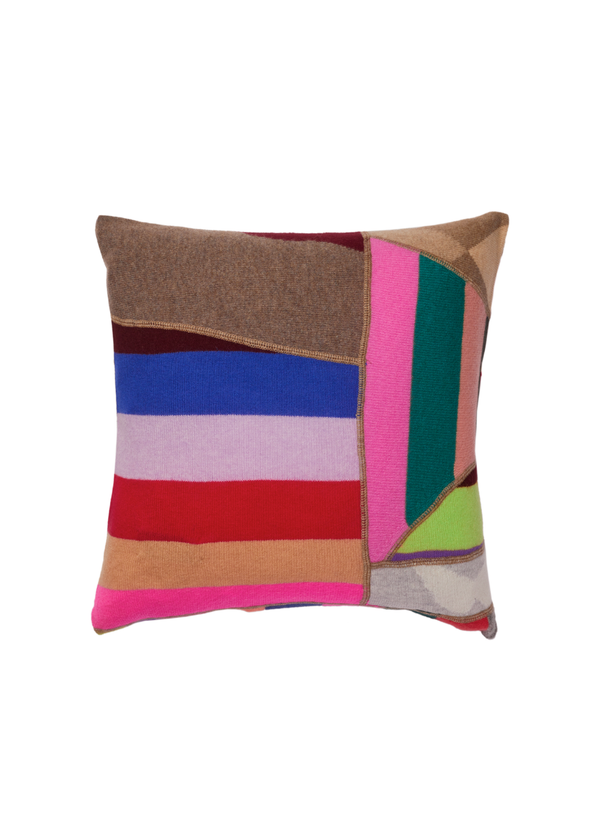 Denner cashmere Patchwork Cushion Covers in Patchwork