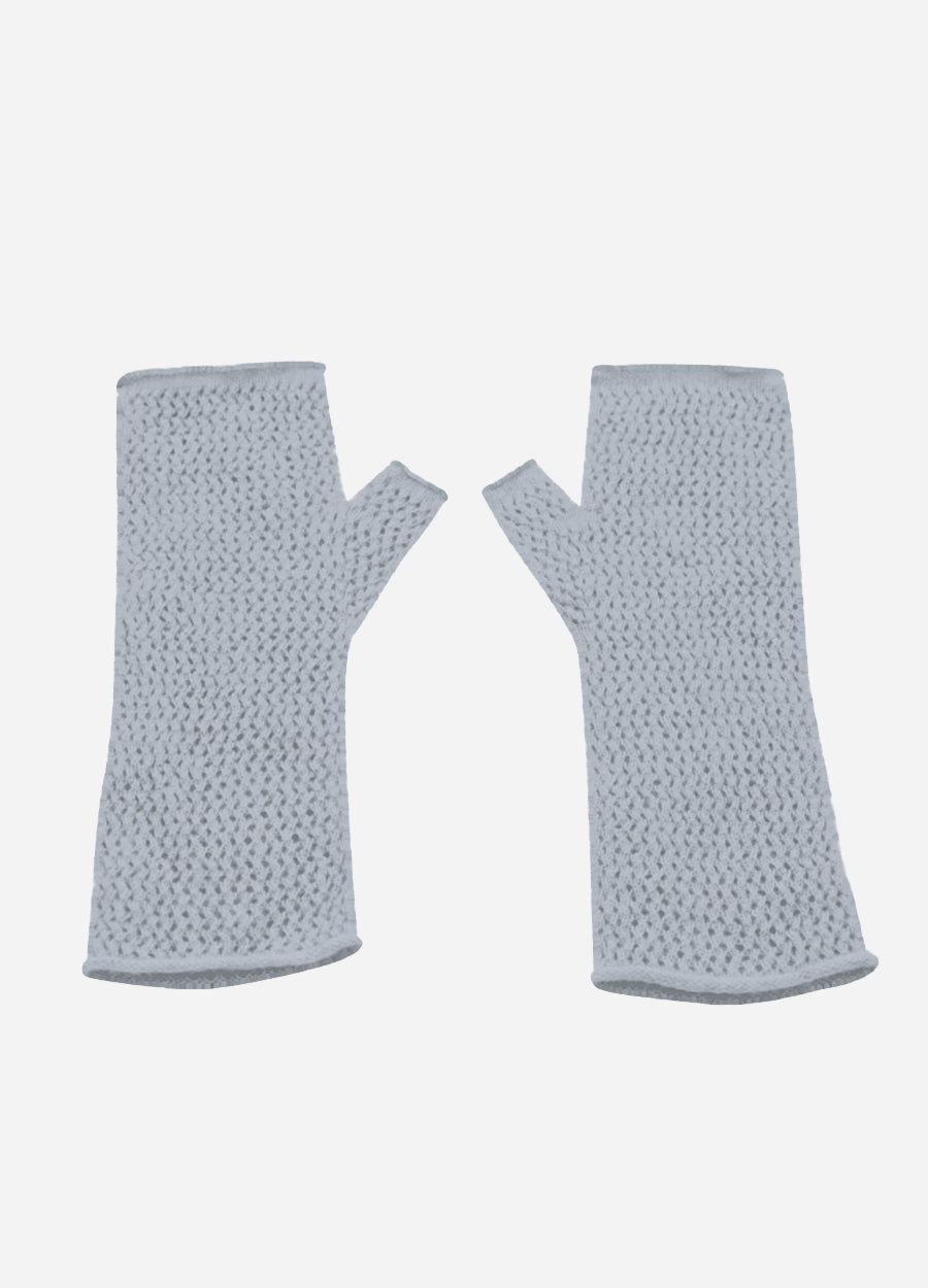 Cashmere Pointelle Wristwarmers