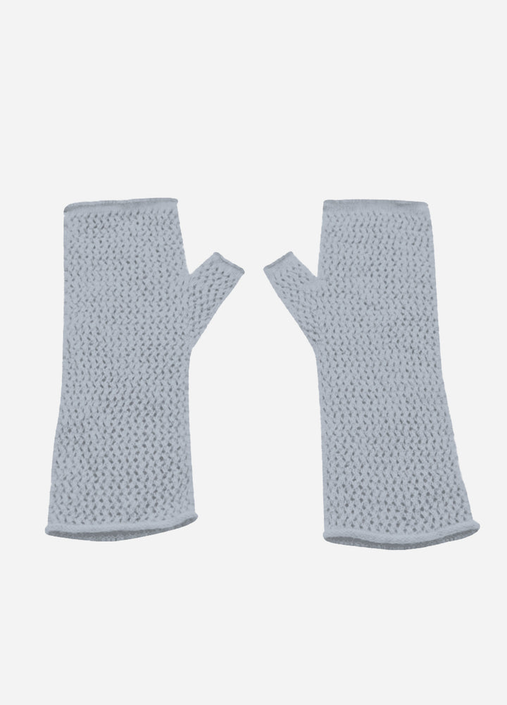Cashmere Pointelle Wristwarmers