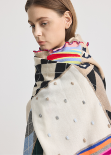 Cashmere Patchwork Throw