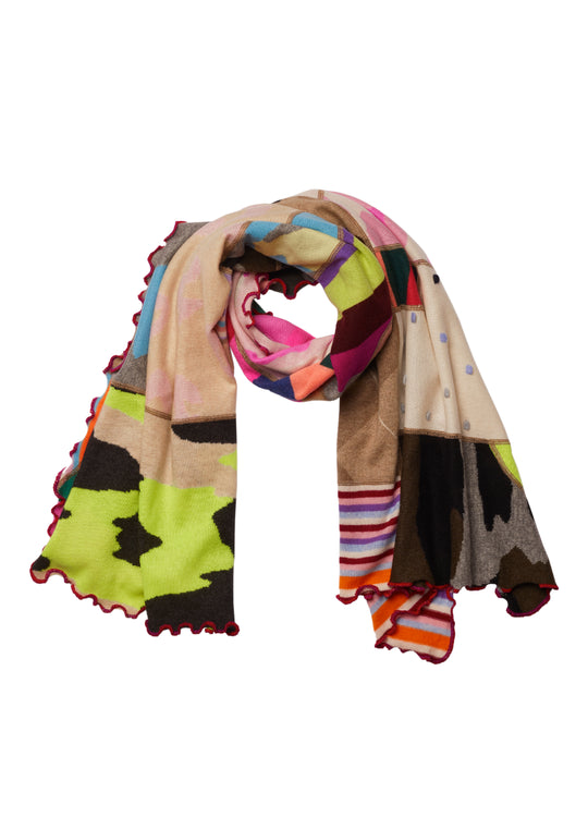 Cashmere Patchwork Throw