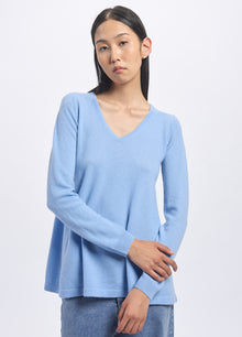 Cashmere V-Neck Tunic