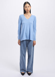 Cashmere V-Neck Tunic