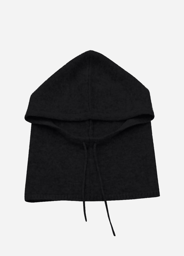 Cashmere Ribbed Balaclava