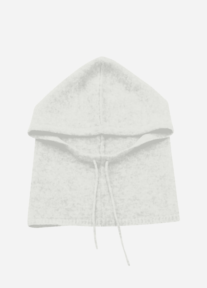 Cashmere Ribbed Balaclava