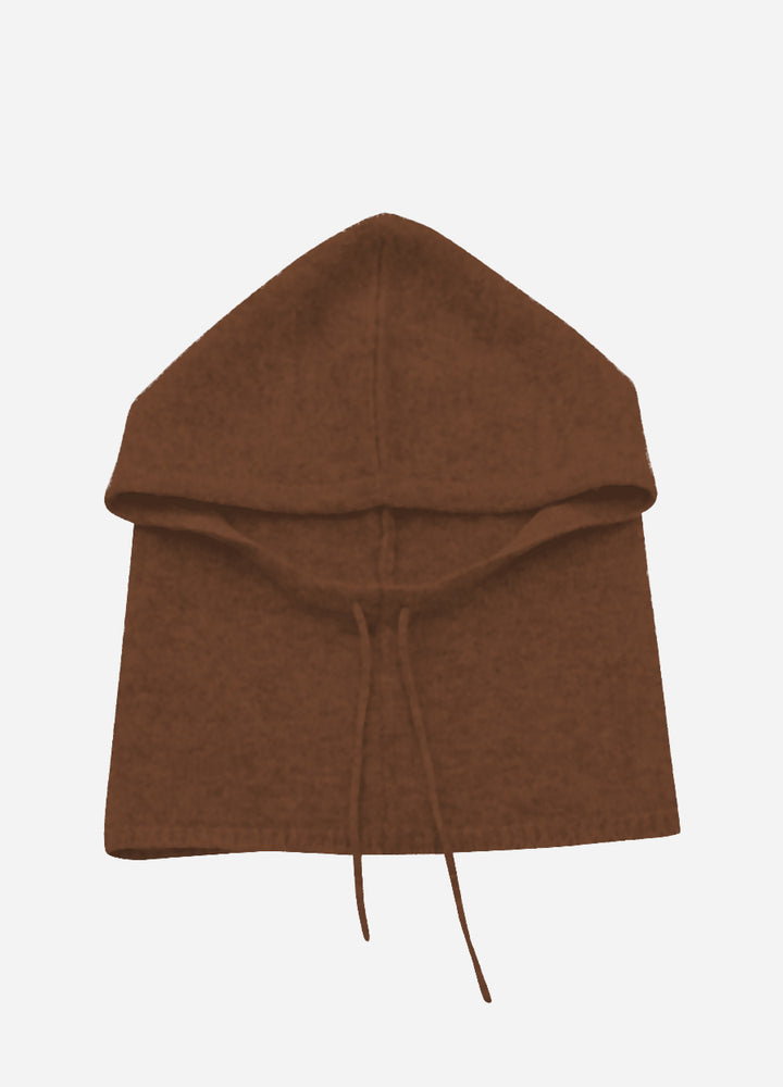 Cashmere Ribbed Balaclava