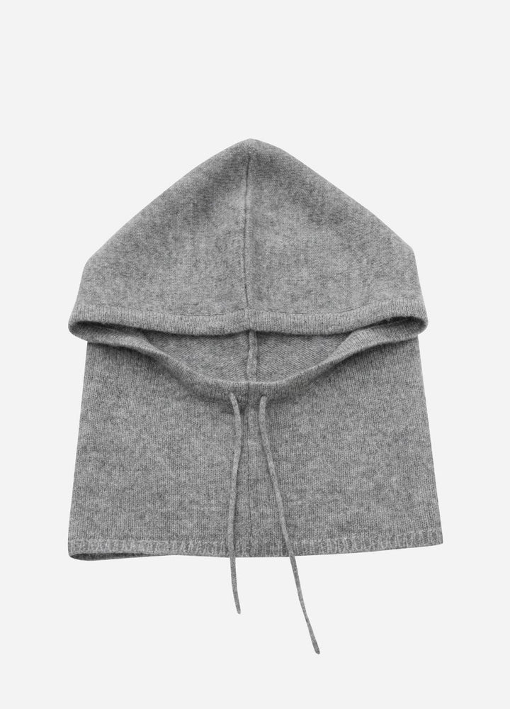 Cashmere Ribbed Balaclava