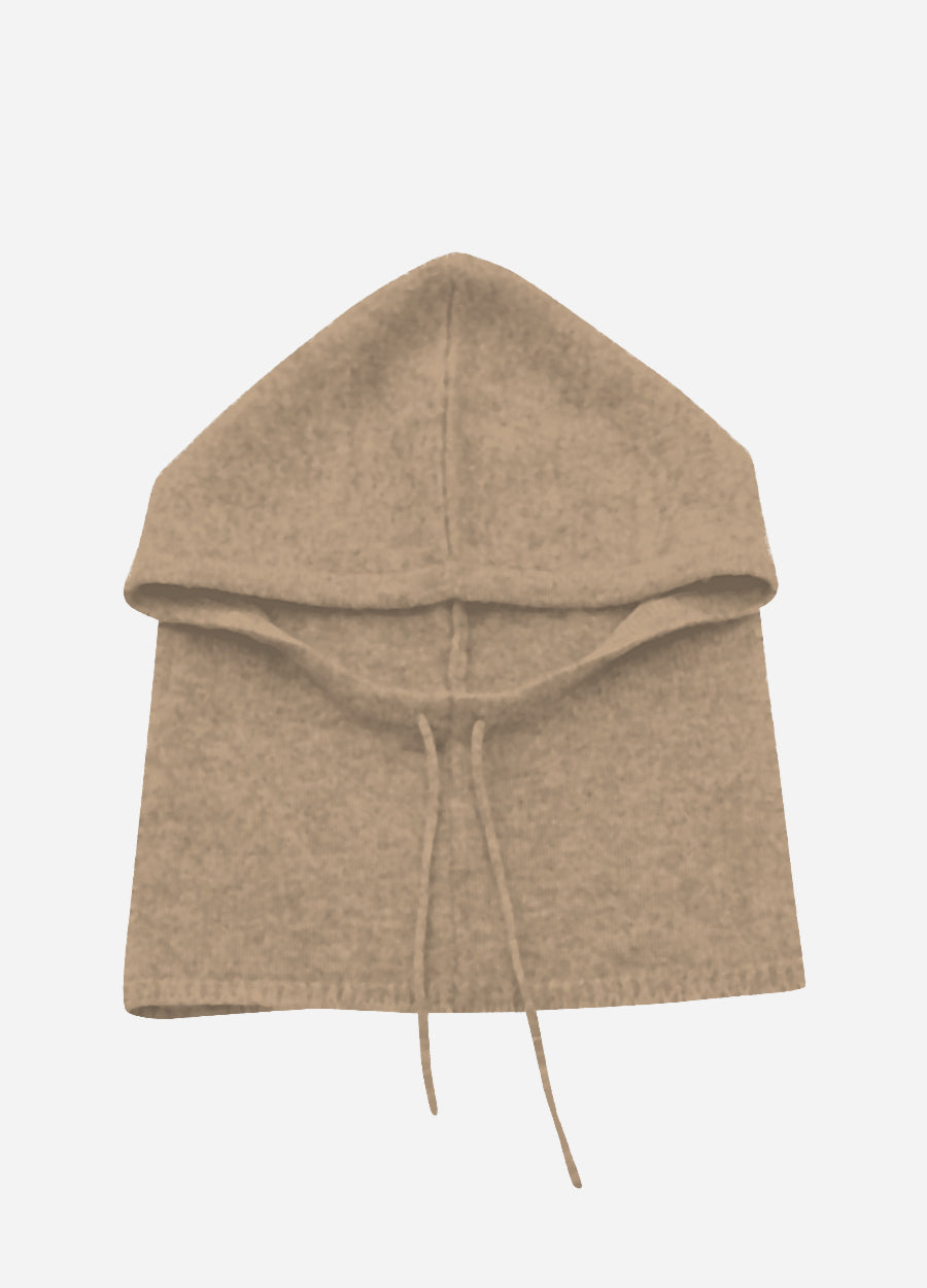 Cashmere Ribbed Balaclava