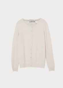 Cashmere Crew Neck Cardigan