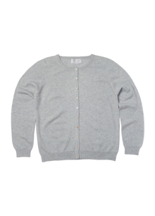Cashmere Crew Neck Cardigan