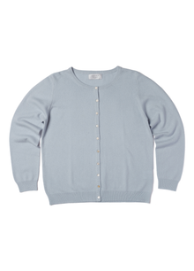 Cashmere Crew Neck Cardigan