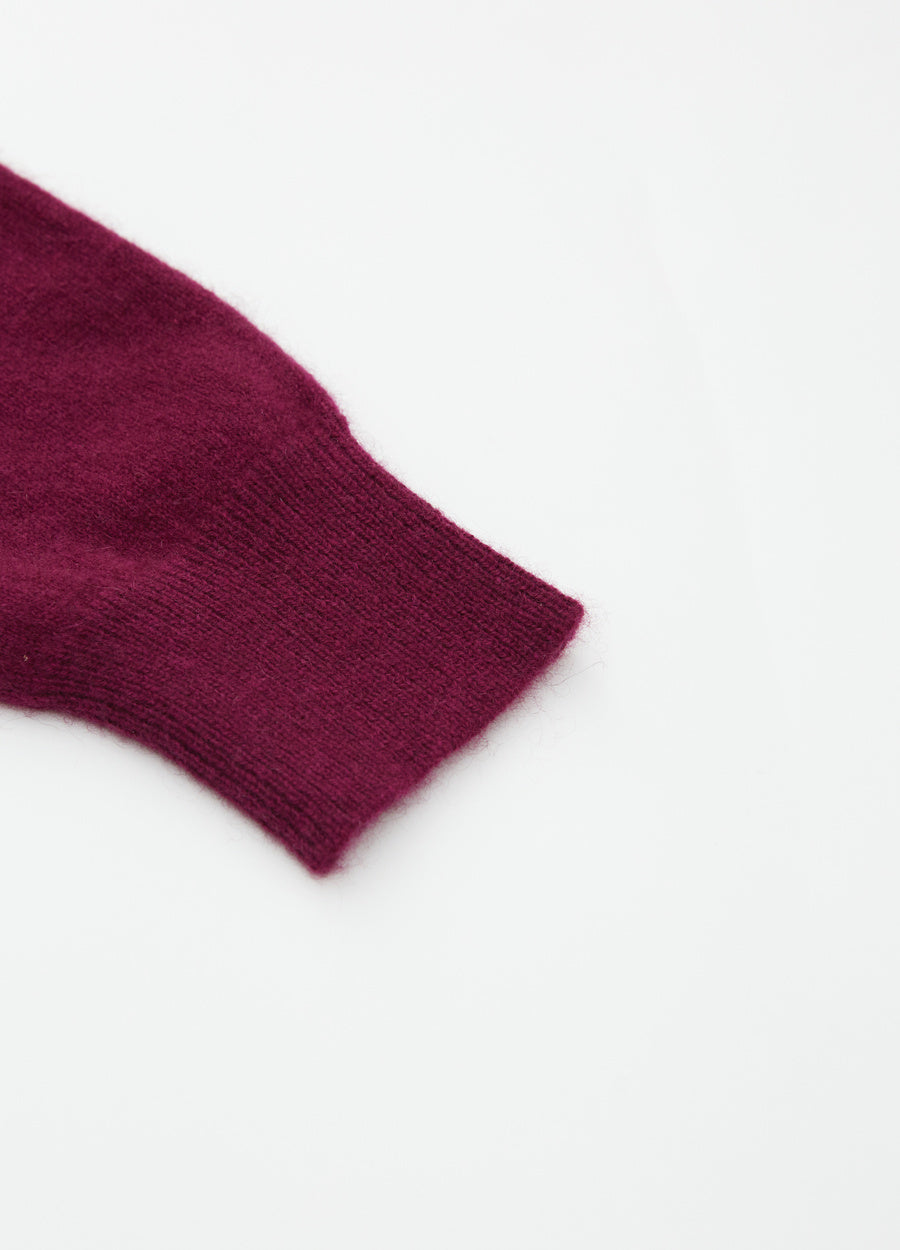 Cashmere Relaxed Funnel Neck Dress
