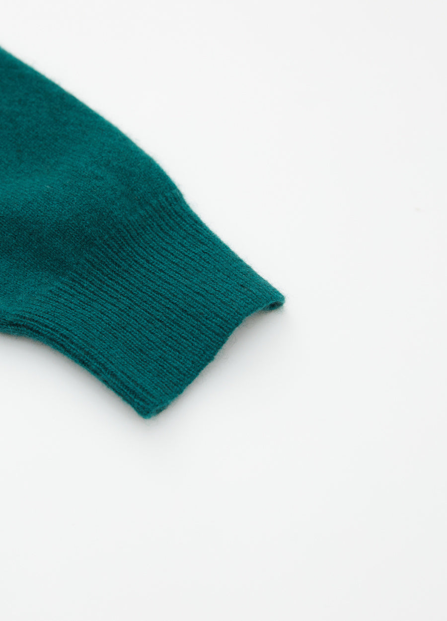 Cashmere Relaxed Funnel Neck Dress