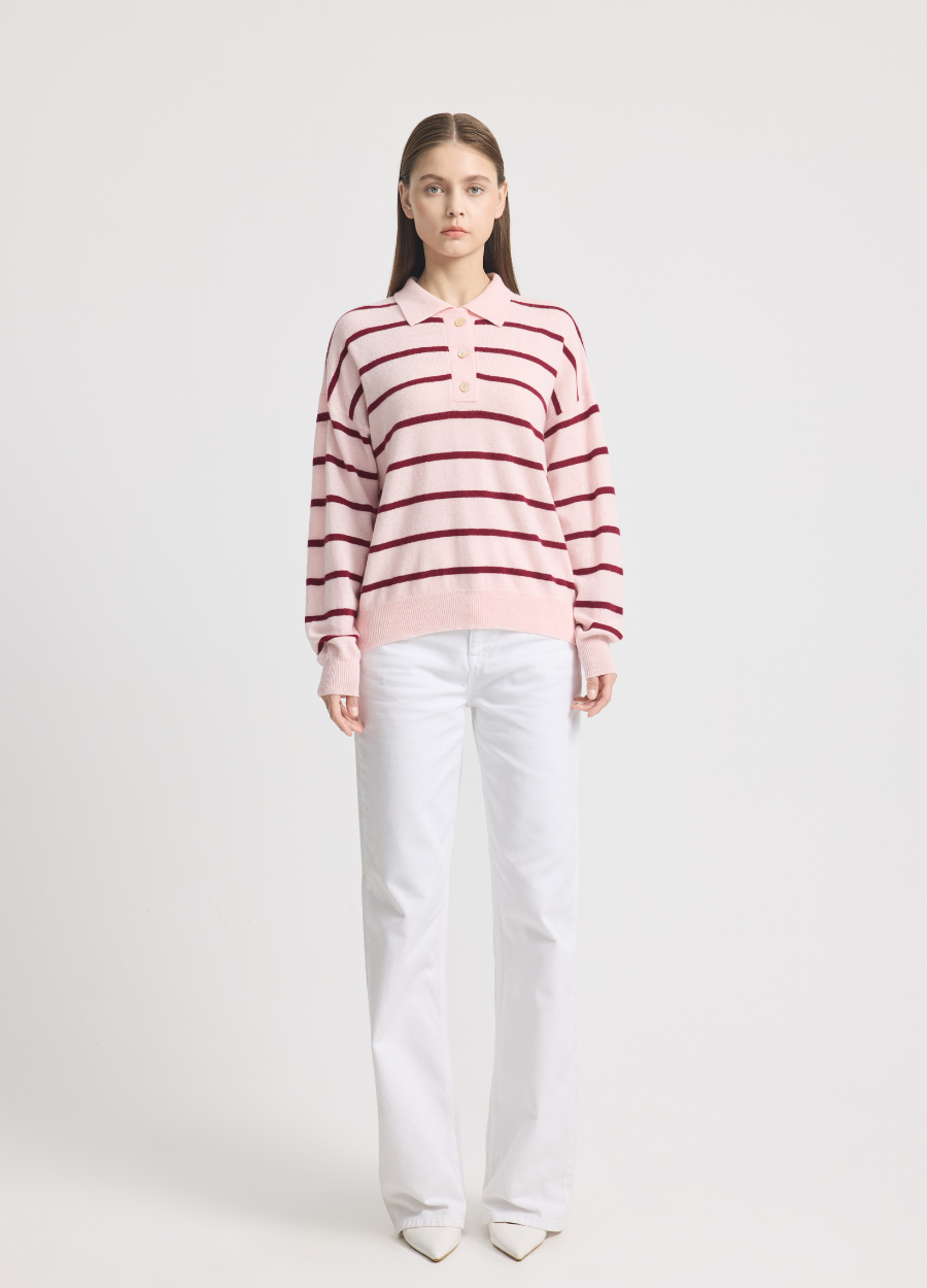 カシミヤ リッチモンド ラグビージャージ – Denner Cashmere