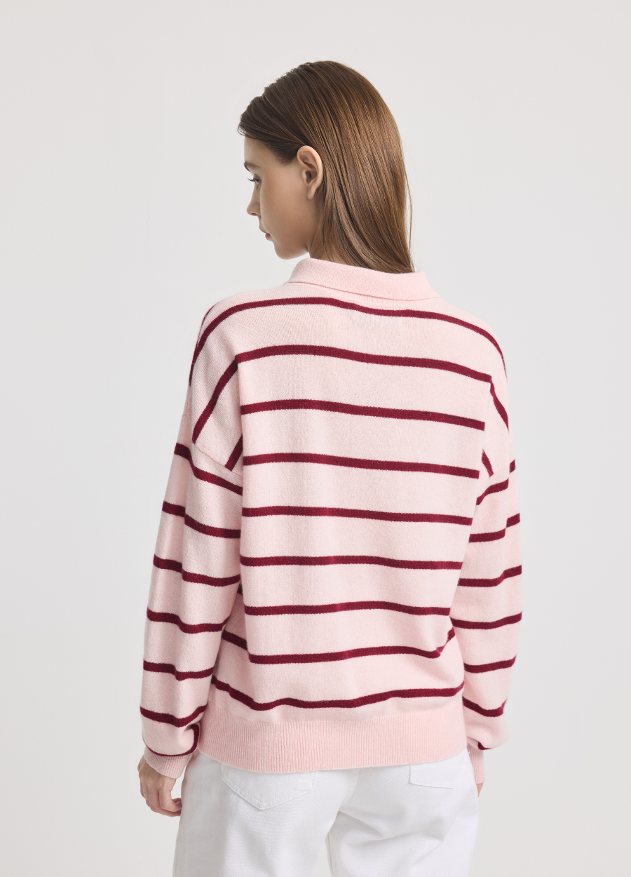 カシミヤ リッチモンド ラグビージャージ – Denner Cashmere