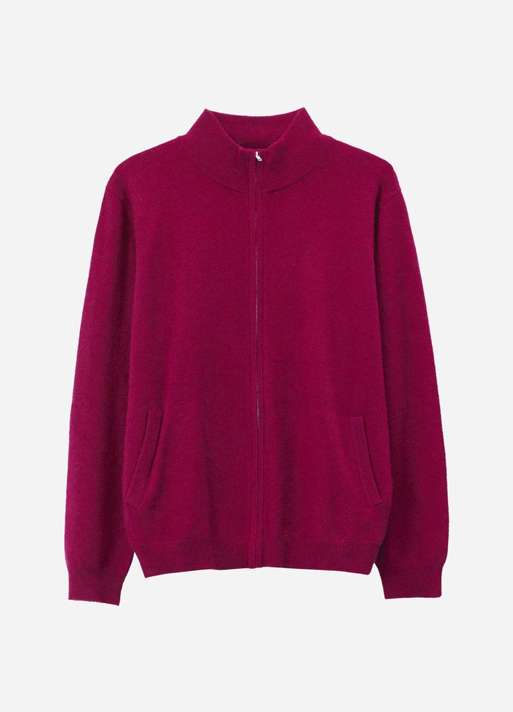 Cashmere Men's Richmond Zip Cardigan