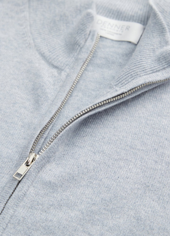Cashmere Men's Richmond Zip Cardigan