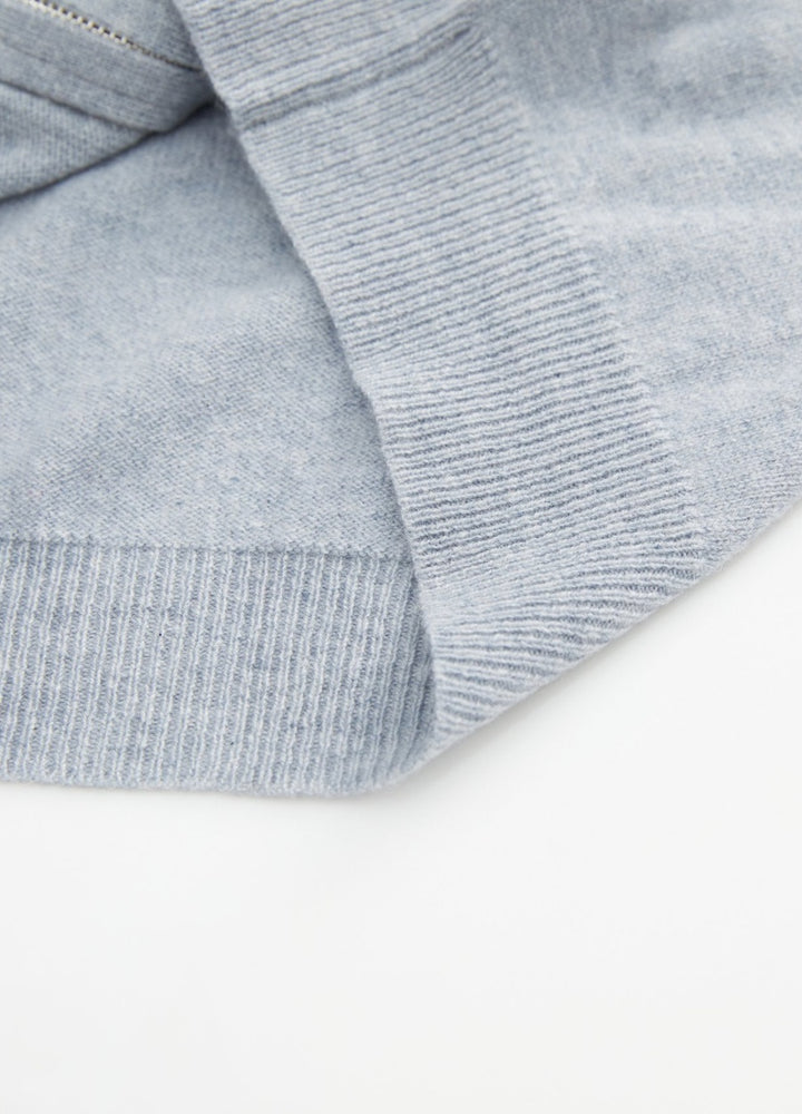 Cashmere Men's Richmond Zip Cardigan