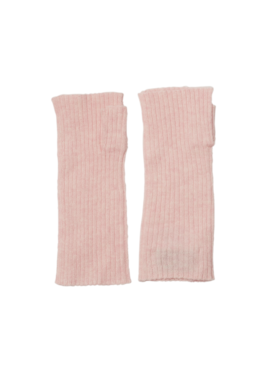 Cashmere Ribbed Wristwarmers