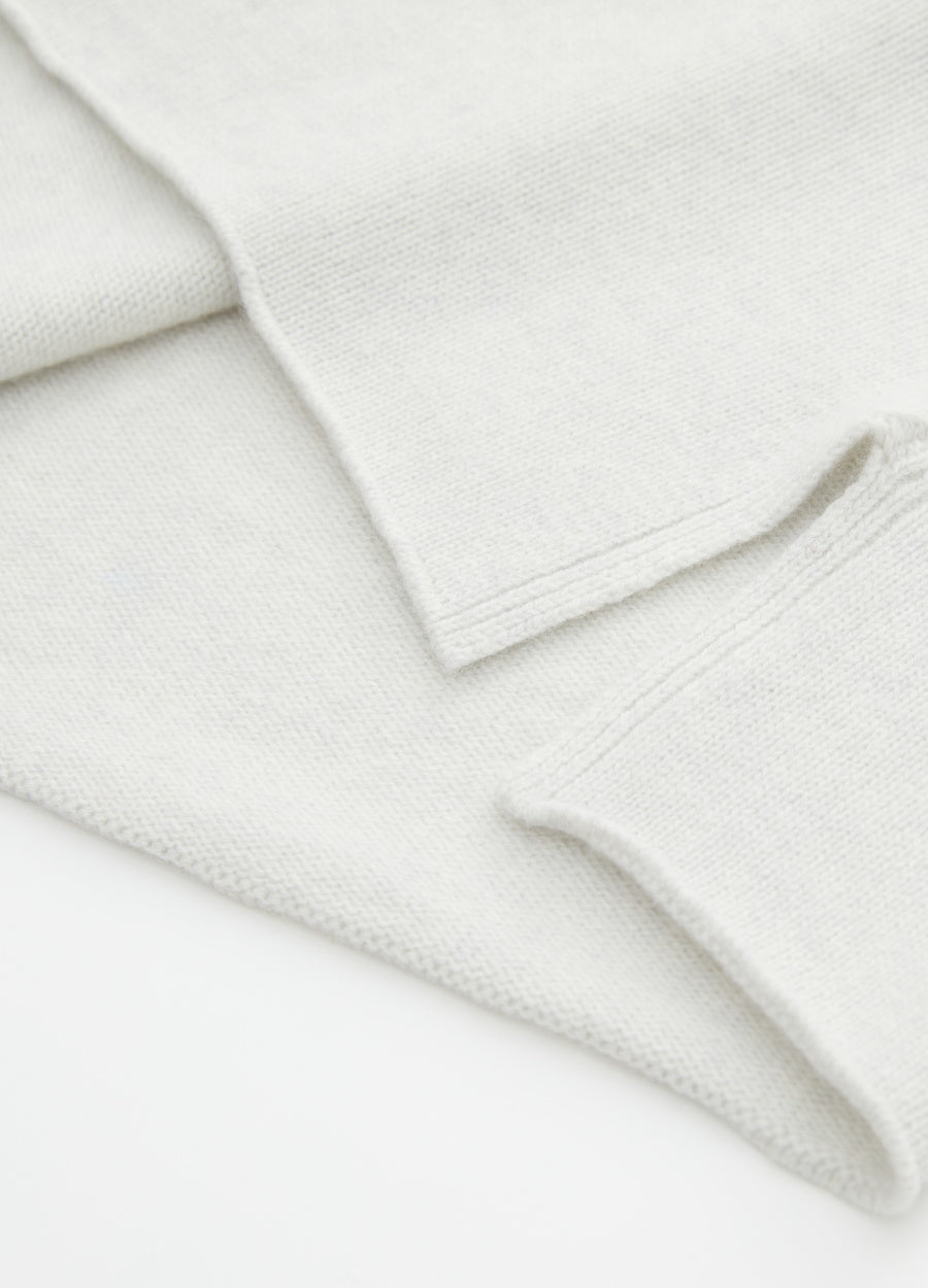 Cashmere Ribbed Short Sleeve Jumper