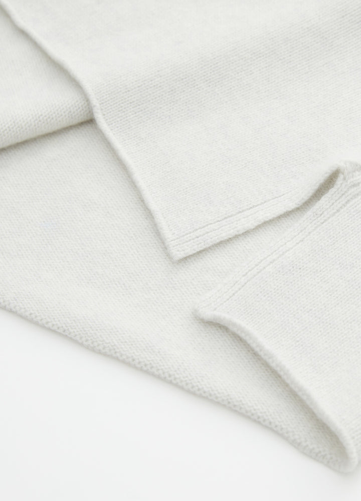 Cashmere Ribbed Short Sleeve Jumper
