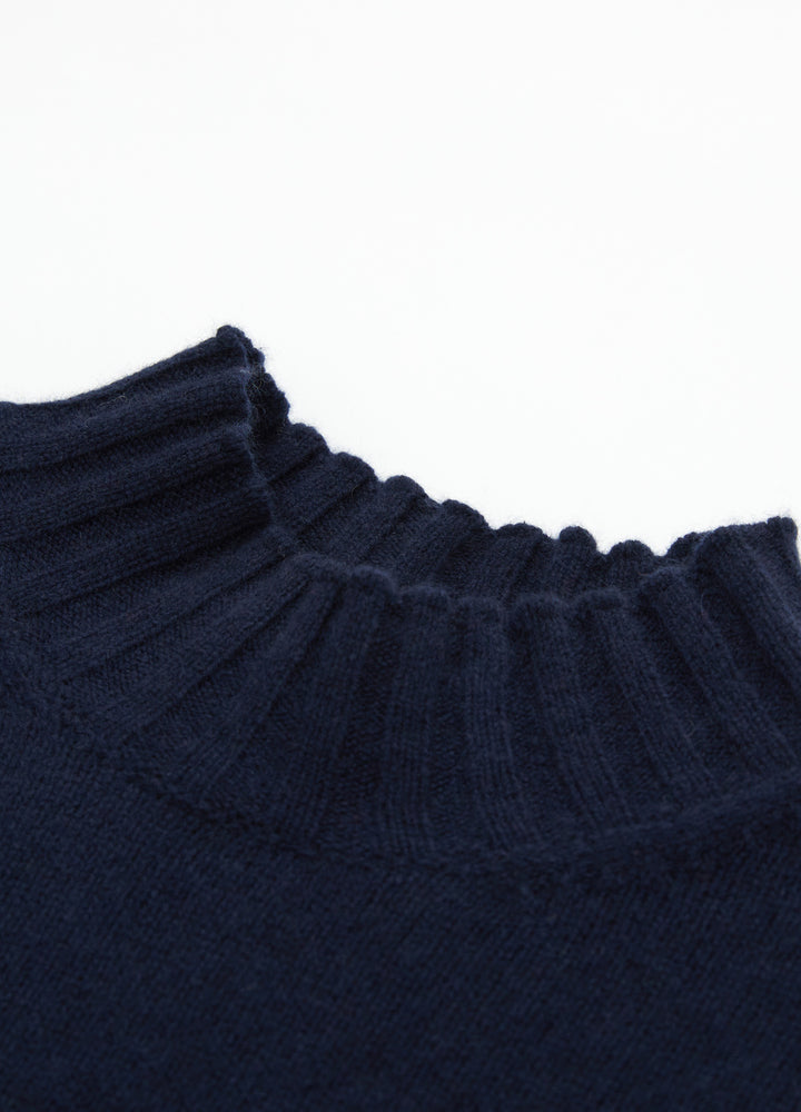 Cashmere Ribbed Short Sleeve Jumper