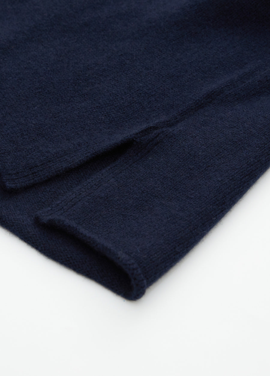 Cashmere Ribbed Short Sleeve Jumper