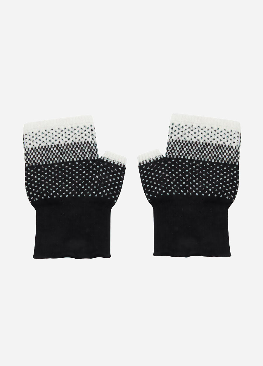 Cashmere Snow Flake Wristwarmers