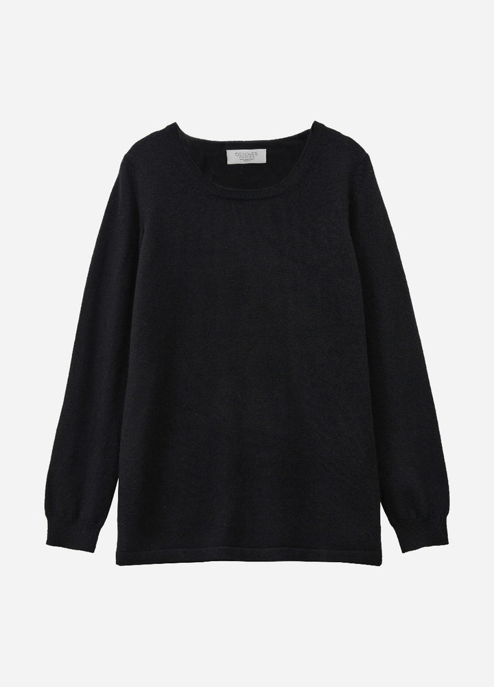 Cashmere Scoop-Neck Tunic