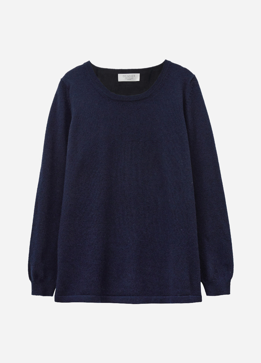 Cashmere Scoop-Neck Tunic