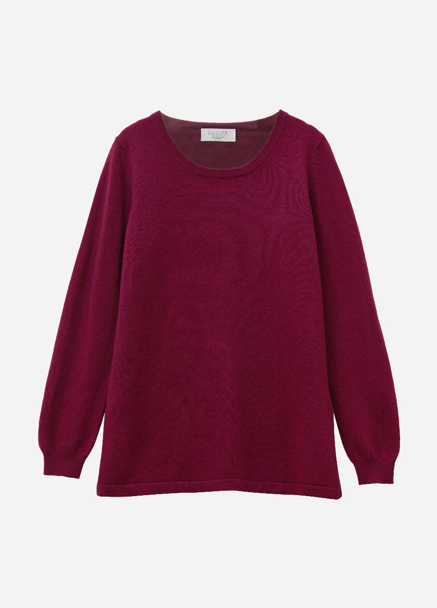 Cashmere Scoop-Neck Tunic