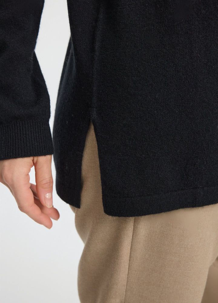 Cashmere Scoop-Neck Tunic