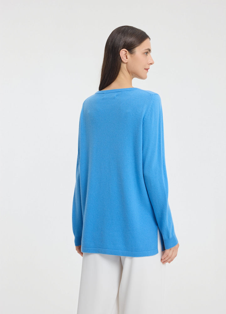 Cashmere Scoop-Neck Tunic