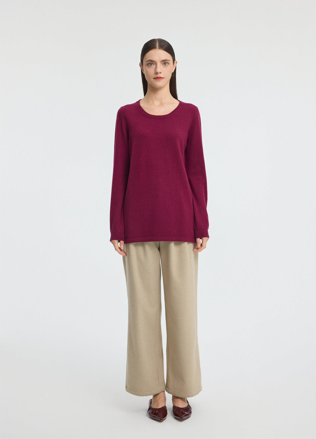 Cashmere Scoop-Neck Tunic