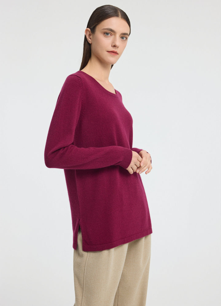 Cashmere Scoop-Neck Tunic