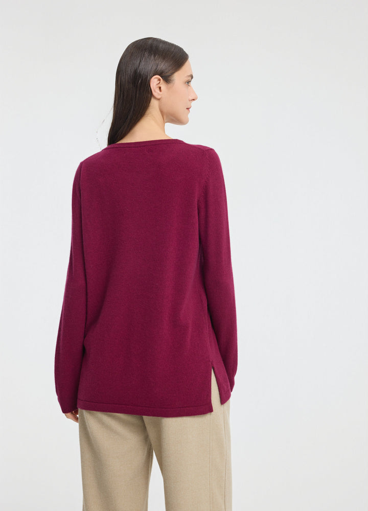 Cashmere Scoop-Neck Tunic